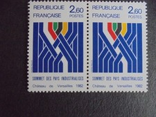 TIMBRE FRANCE NEUF/ YT 2214/ 1982/ SOMMET DES PAYS INDUSTRIALISES VERSAILLES
