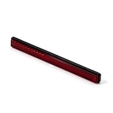 Reflektor Rückstrahler Katzenauge universal rot 12,3x1,2 cm selbstklebend klein