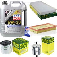 Mann Inspektionspaket 5L Liqui Moly Special Tec 5W-30 FüR Ford KA 1.3I