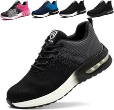 Safety Shoes Men Women Work Shoes With Steel Toe Trasp