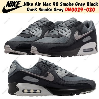 Nike Air Max 90 Smoke Gray Black Dark Smoke Gray DM0029-020 Men's Size