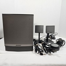 Bose Companion 3 Series II Multimedia Speaker System w Cables/Pod READ AS IS