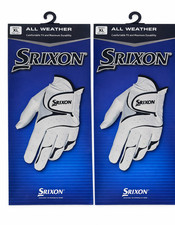 Srixon Men's All Weather Golf Glove- 2 PACK - Cadet Small Left 