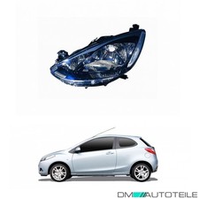 Hauptscheinwerfer Frontscheinwerfer links H4 für Mazda 2
