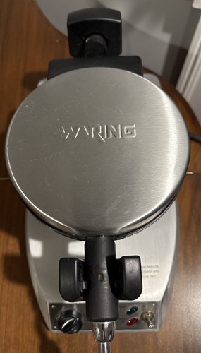 Waring Pro WMK300 Professional Belgian Waffle Maker Rotating Stainless Tested