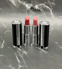 2 GIVENCHY, LE ROUGE INTERDIT INTENSE SILK LIPSTICK #37 & 116 Travel NWOB