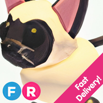 Siamese Cat   Fly Ride FR   US Seller Adopt From Me Today