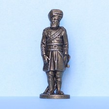 KINDER / SOLDATINI SERIE: INDIANI COLONIALI FIG. 3 40MM / OTTONE