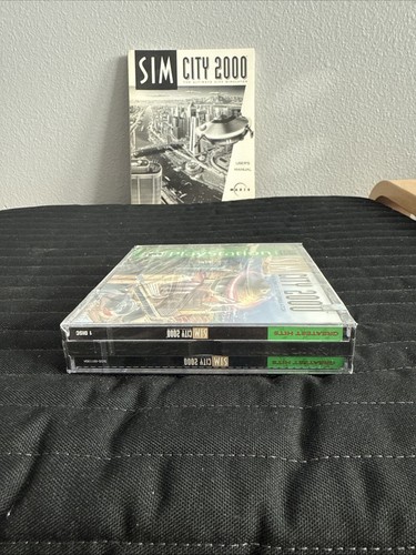 Sim City 2000 (PlayStation 1) - Brand New - SEALED with User’s Manual Maxis Ps1 - Picture 5 of 9