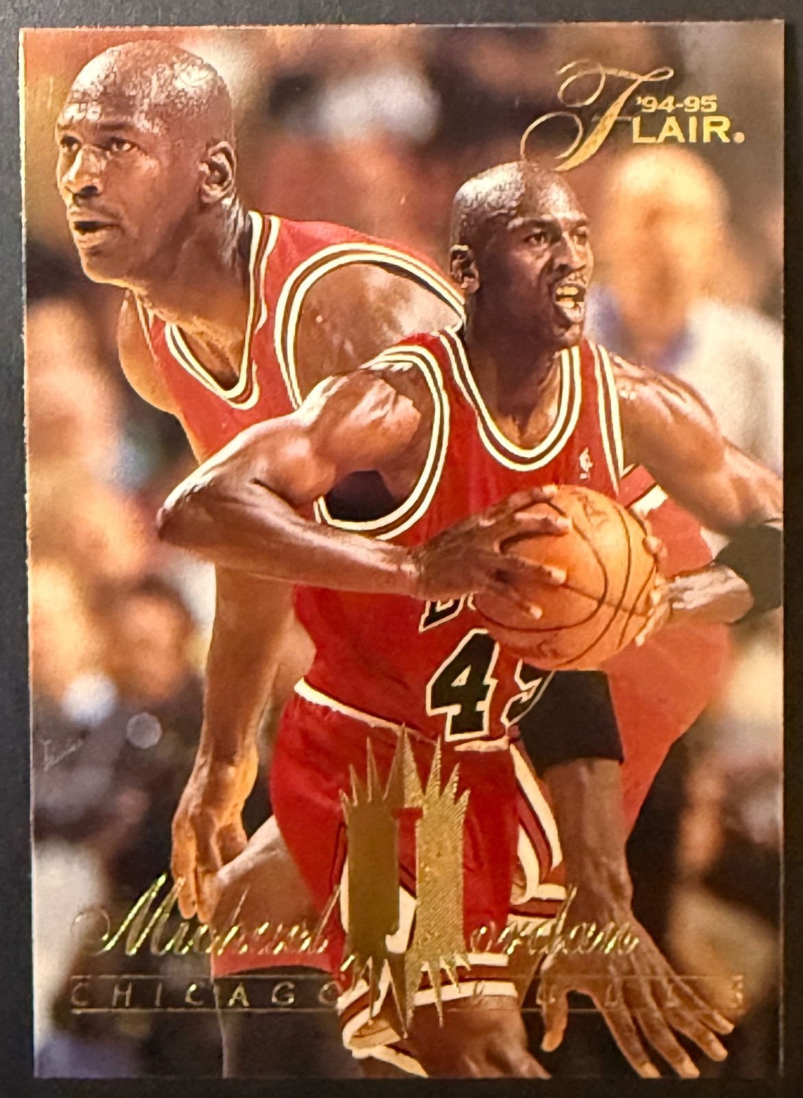 1994-95 Fleer Basketball Flair Michael Jordan #326 Chicago Bulls