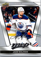 2025-26 Upper Deck MVP Jake Walman Silver Script Edmonton Oilers