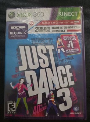 Just Dance 3 (Microsoft Xbox 360, 2011)European Resealed