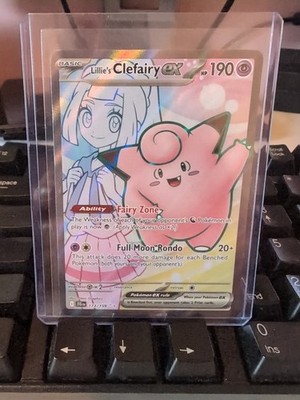 Lillie's Clefairy ex 173/159 Sv09: Journey Together Ultra Rare | eBay