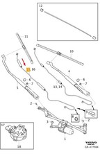 Volvo V60 MK2 CROSS COUNTRAL MOSE DE TIRE D'ELTERNE À gauche LHD 32342019 Nouvea