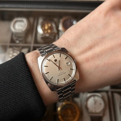 Vintage Tissot Seastar Seven Automatic silver dial men's watch