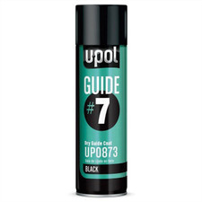 U Pol Products Guide7 Up0873 Dry Guide Coat 450 Ml Aerosol Can Black Liquid