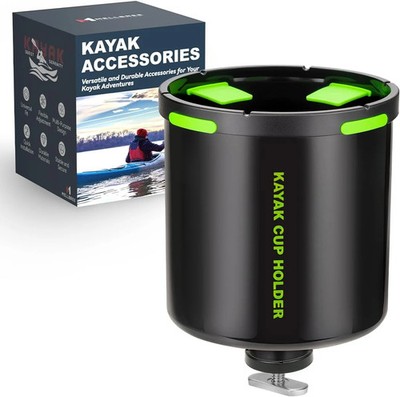 Mellbree Kayak Cup Holder, Anti-Toppling Fishing Drink Holder Kayak Accessories