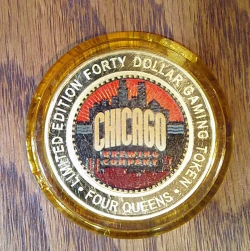 4 Queens Chicago Brewing Company $40 1.50 oz.  $40 Casino Silver Strike