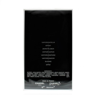 Chanel Egoiste Pour Homme EDT for Men 100ml/3.4oz | eBay