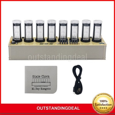 Divergence Meter 2W 5V/1A USB Type-C Multifunctional Nixie Tube Clock ot25