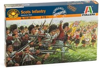 Scots Infantry Napoleonic Wars Scale 1:72 Italeri Cod.6136