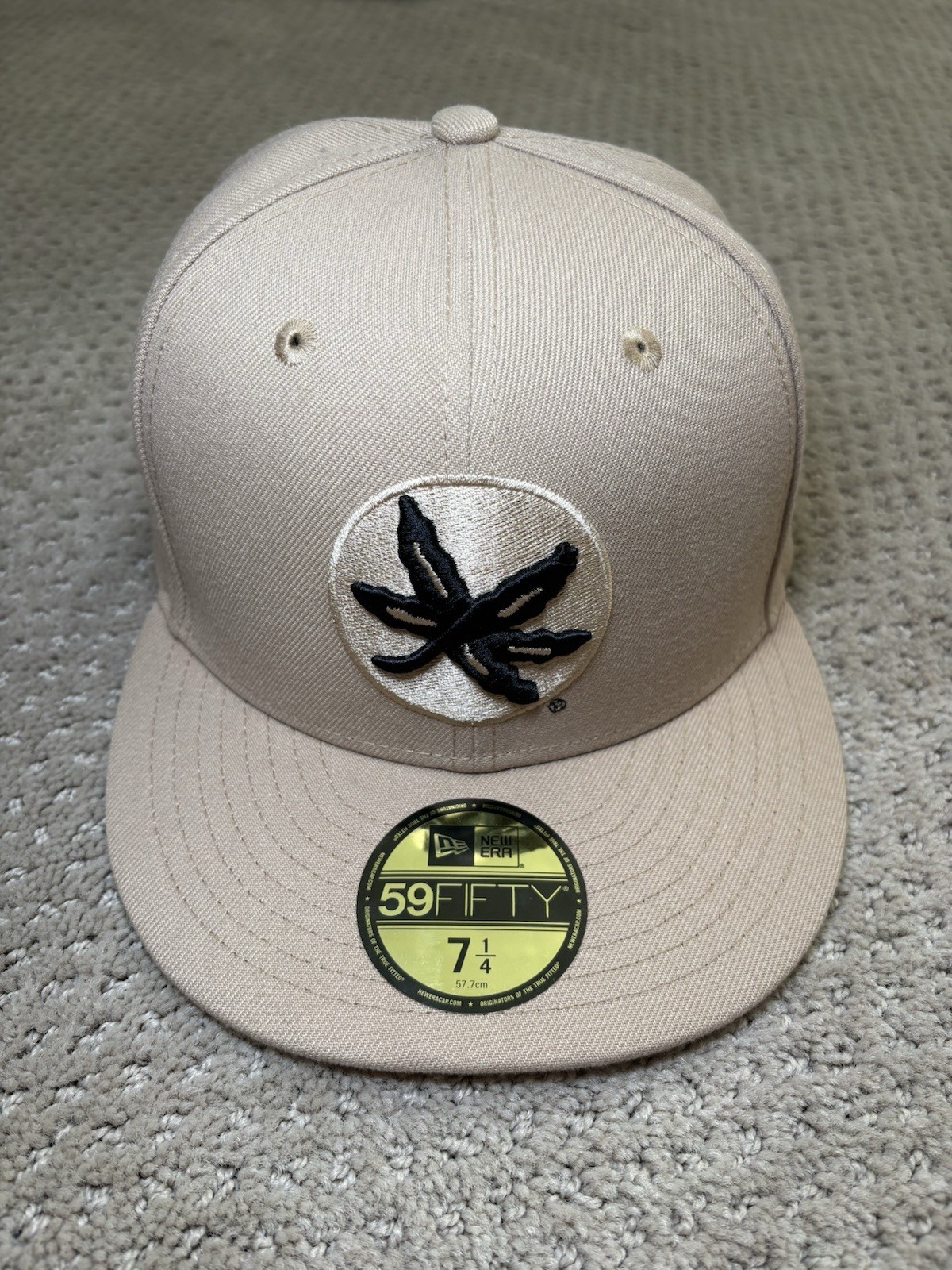 New Era 59Fifty Rally House Ohio State Buckeyes Hat 7 1/4 NW