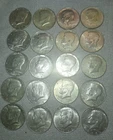 Roll of 20 Kennedy Half Dollars - 40% Silver (1965-1969) Mixed Dates Ships Free
