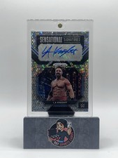 LA Knight 2023 Panini Prizm WWE Sensational Signatures Prizm Undercard Auto 