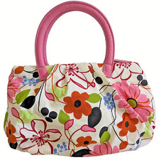 Borsa Kurt Geiger London in tela floreale ideale accessorio estivo 12x6 pollici