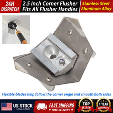 2.5" Drywall Corner Flusher Glazer Head Inside Corner – Fits All Flusher Handles
