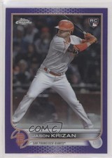 2022 Topps Chrome Update Purple Refractor Jason Krizan #USC9 uk2