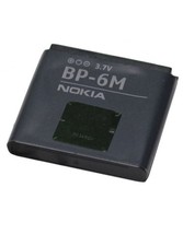 Original Nokia Akku BP-6M Nokia 3250 6151 6233 6234 6280 6288 9300 1070mAh