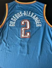 SHAI GILGEOUS-ALEXANDER Signed OKC THUNDER Basketball Jersey - Revolution