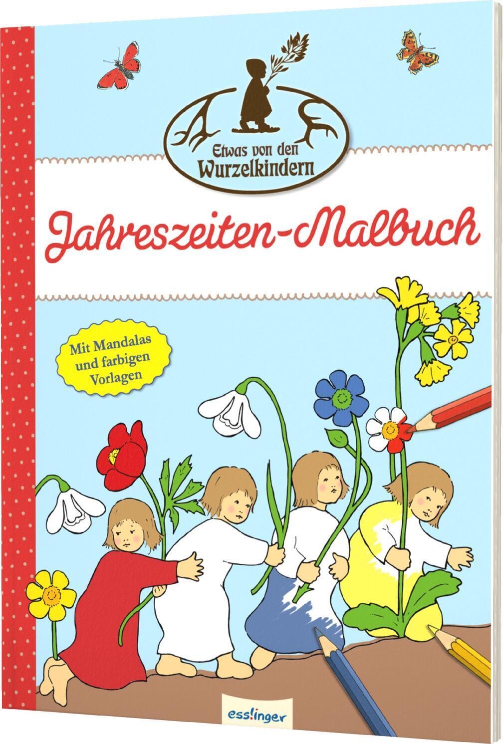 Etwas von den Wurzelkindern: Jahreszeiten-Malbuch Sibylle von Olfers - Bild 2
