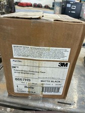 3M 8667HS Polyurethane Protective Tape Matte Black 8in x 36yd