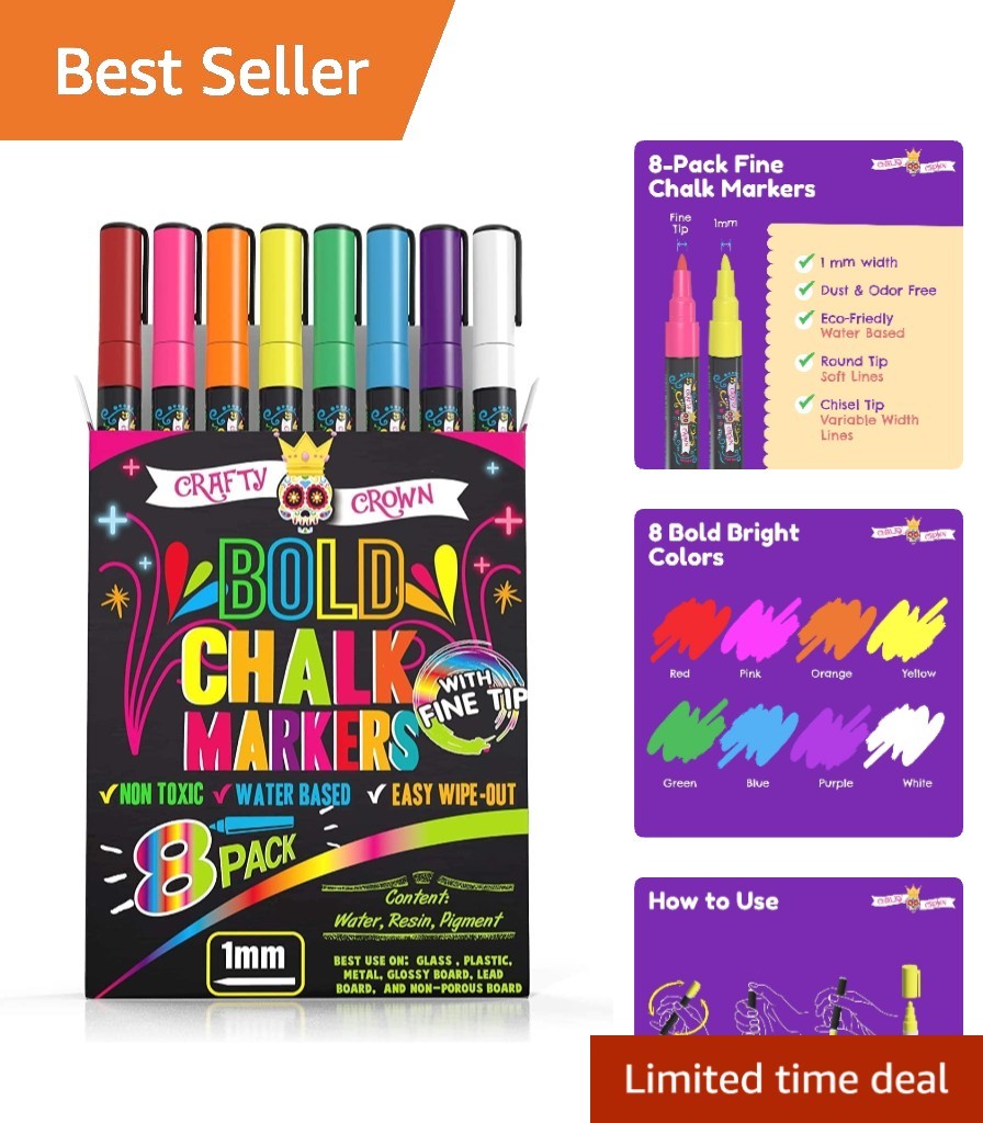 - Reversible Dry Erase Pens For Vibrant Signage