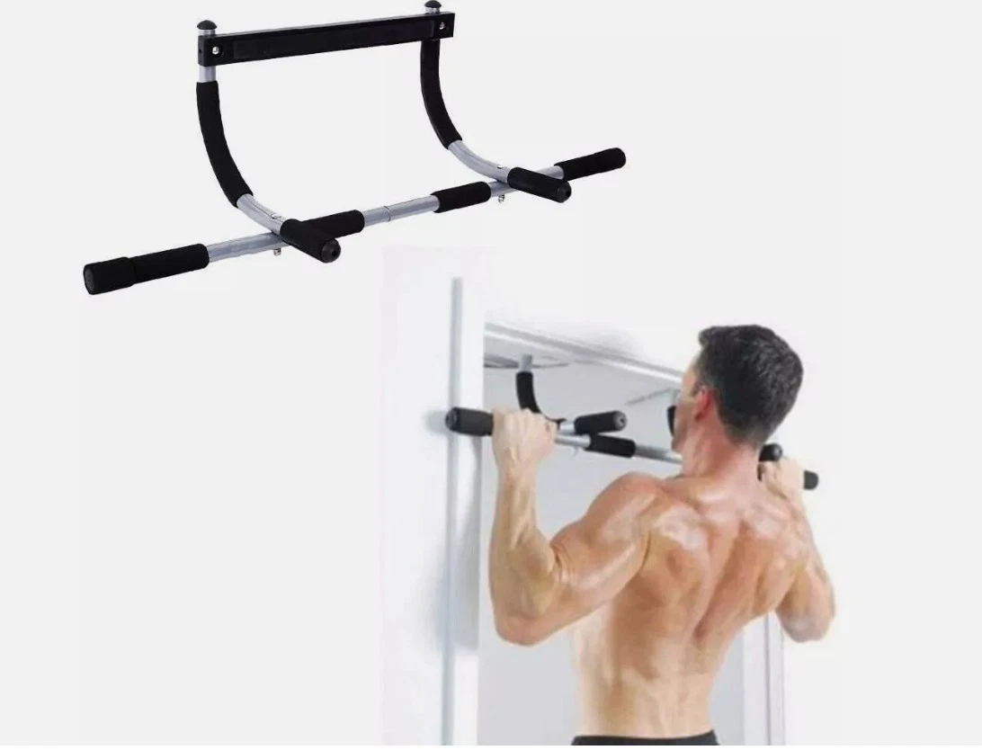 Barre De Traction Porte (Pull Up Bar) – Usage Maison – Poignées Mousse (Occasion)