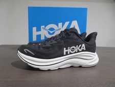 Hoka One One Clifton 10 Big Kids 7 Black Running Shoe Sneaker Youth Boys Girls
