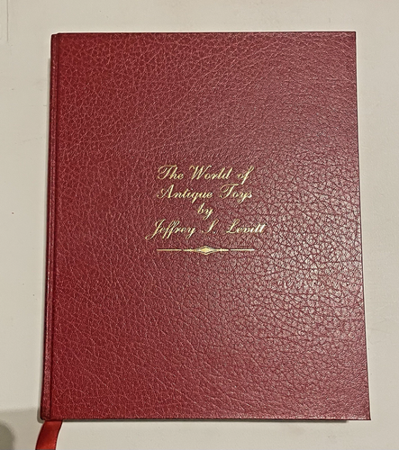 1990 Buch - Die Welt des antiken Spielzeugs - J.S.Levitt verpackt mit Brief & Preisblatt - Bild 2 von 10