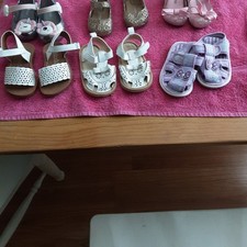Baby/Toddler Lot Of Shoes For Girls