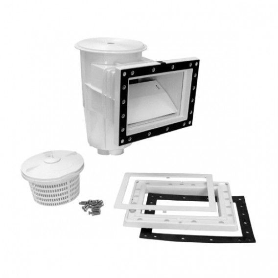 Skimmer de piscina prefabricada Boca Standard tapa circular. Astralpool.