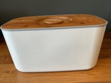 Joseph Joseph Bread Storage Bin With Wooden Lid / Cutting Board