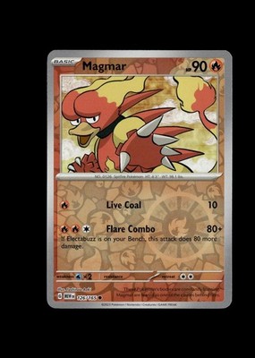 Magmar 126/165 Common 151 Pokemon Near Mint