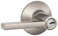 Schlage F51-LAT Latitude Single Cylinder Keyed Entry Door Lever