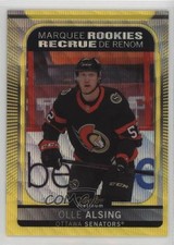 2021 O-Pee-Chee Platinum Marquee Rookies Neon Yellow Surge Olle Alsing #256 13vr