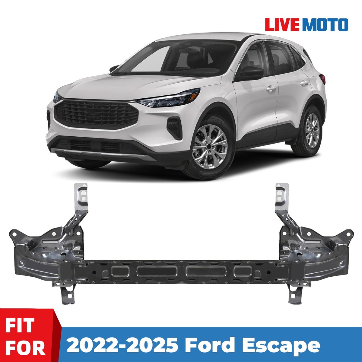 For 2022-2025 Ford Escape Front Bumper Reinforcement Impact Bar