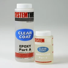 System Three ClearCoat 12 oz. Kit