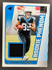 2024 Donruss JaTavion Sanders Rookie Phenom Jerseys RC #RPJ-JSA Panthers