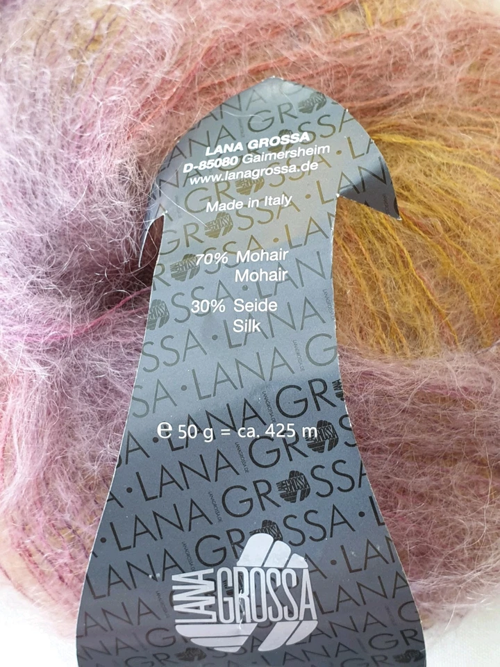 Sonderangebot "Silkhair Haze Print " Lana Grossa Neuware 200g  50g=425m - Bild 3 von 4