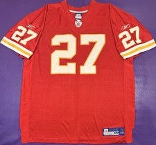 Authentic Larry Johnson #27 Kansas City Chiefs NFL On-Field Reebok Jersey 52